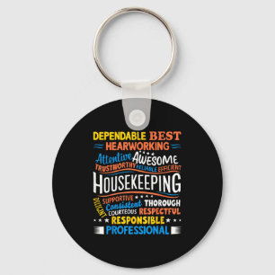 Housekeeng Appreciation Environmental Services Wee Keychain