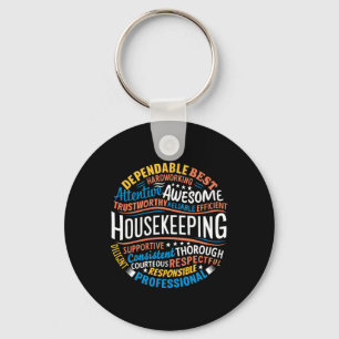 Housekeeping Appreciation Gifts Environmental Serv Keychain