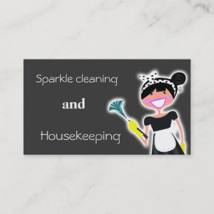 Housekeeping business card