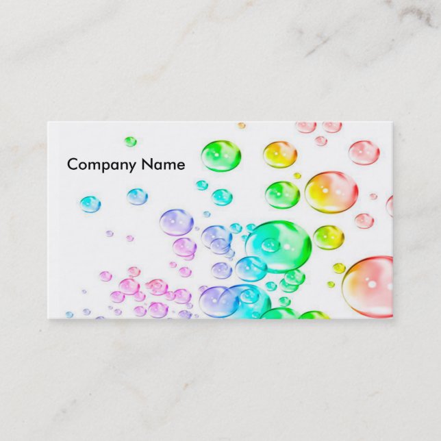 Housekeeping Company Business Card (Front)