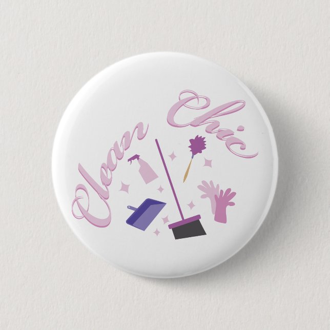 Housekeeping Equipment 2 Inch Round Button (Front)