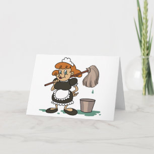 Housekeeping Maid Card