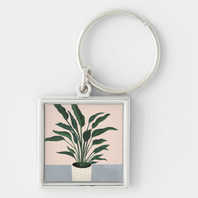 Houseplant Keychain (Front)