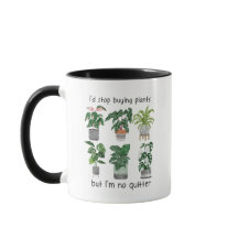 Houseplants Mug for Plant Mom or Plant Dad