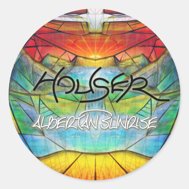 HOUSER STICKER SET (Front)