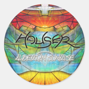 HOUSER STICKER SET