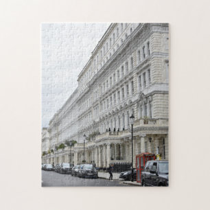 Houses Architecture Kensington Chelsea London Jigsaw Puzzle