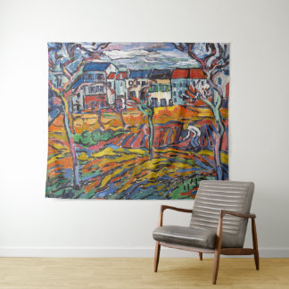 Houses at Chatou | Maurice de Vlaminck | Tapestry
