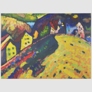 Houses at Murnau, Wassily Kandinsky Tissue Paper