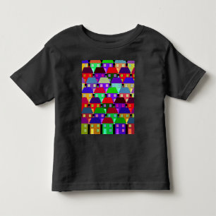 HOUSES COLORFUL HOME COMMUNITY    TODDLER T-SHIRT