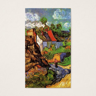 Houses in Auvers, Fine art by Vincent van Gogh.