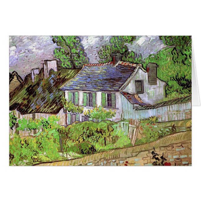 Houses in Auvers,Vincent van Gogh. (Front Horizontal)