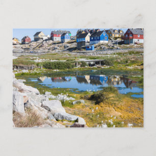 Houses in Greenland Postcard