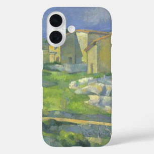 Houses in Provence by Paul Cezanne, Vintage Art iPhone 16 Case