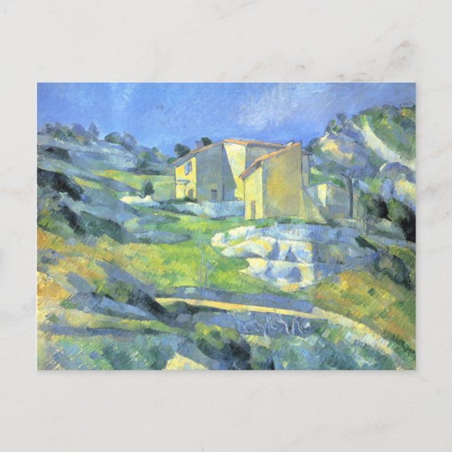Houses in Provence Paul Cezanne   Postcard (Front)