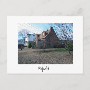Houses of Enfield. Connecticut Postcard. Postcard