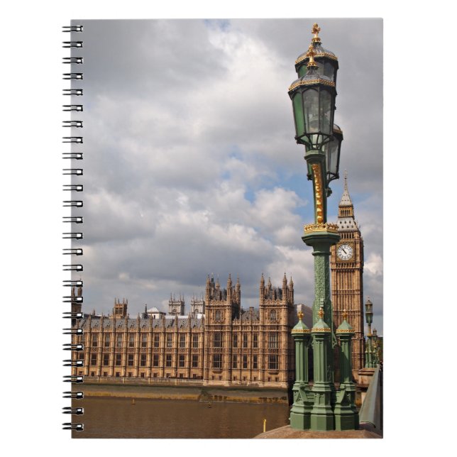 Houses of parliament and Big Ben notebook (Front)