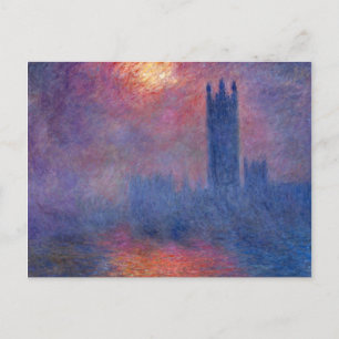 Houses of Parliament - Claude Monet Postcard