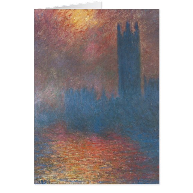 Houses of Parliament, London by Claude Monet (Front)