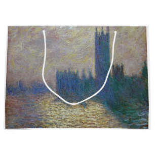 Houses of Parliament (London), Monet Large Gift Bag