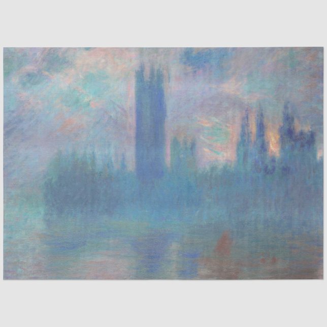 Houses of Parliament (London), Monet Tissue Paper (Front)