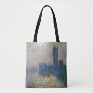 Houses of Parliament (London), Monet Tote Bag