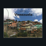 Houses on a Hill in Caracas Venezuela Postcard<br><div class="desc">This postcard features Houses on a Hill in Caracas,  Venezuela. 

Enjoy your new Houses on a Hill in Caracas Venezuela Postcard!</div>