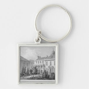 Houses on Surgeons' Square, Edinburgh Keychain