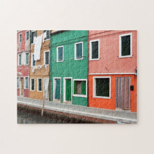 Houses on the waterfront jigsaw puzzle