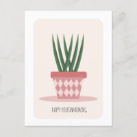 Housewarming Aloe Potted Plant New Home Party  Pos