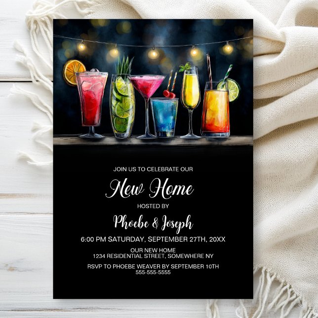 Housewarming Cocktail Party Invitation (Creator Uploaded)