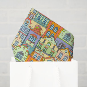 Housewarming Decoupage Paper, New Home Tissue Paper