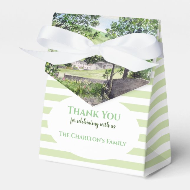 Housewarming Farmhouse Thirlmere Lake District UK Favor Box (Front Side)