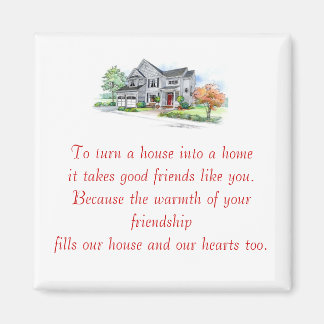 Housewarming Favour Gift Magnet 1