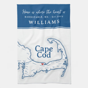 Housewarming Gift for a New Home in Barnstable MA Kitchen Towel