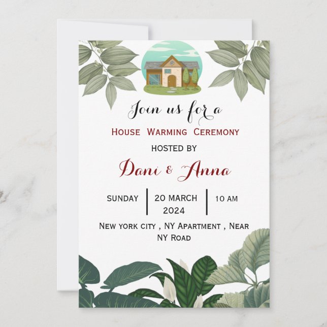 Housewarming Invitation (Front)