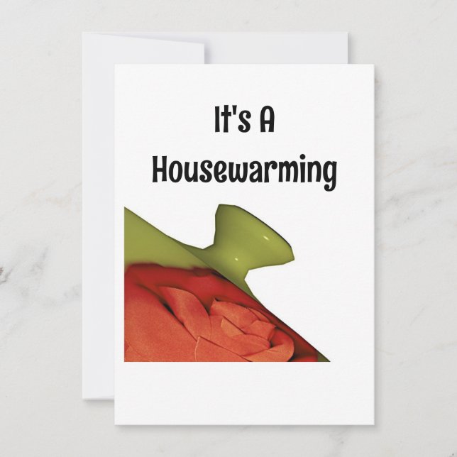 Housewarming  invitation (Front)