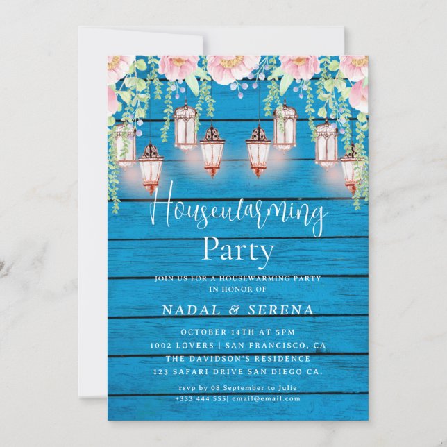 Housewarming  Invitation (Front)