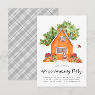 Housewarming Party Invitation   Cozy Autumn