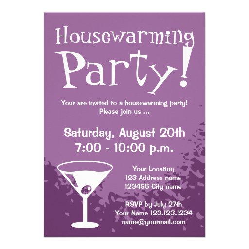 Custom Housewarming Party Invitations 7