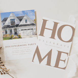 Housewarming Party Invite with Image