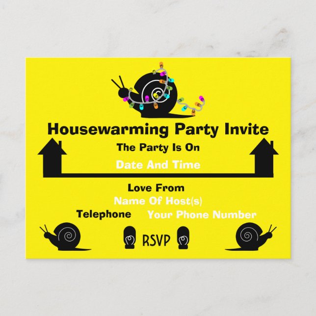 Housewarming Party | Moving Home | Funny Invite (Front)