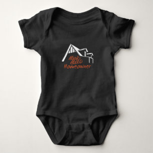 Housewarming party Mr & Mrs Homeowner Baby Bodysuit