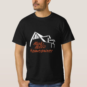 Housewarming party Mr & Mrs Homeowner T-Shirt