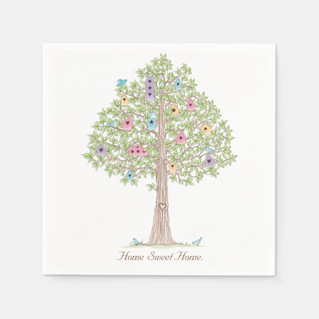 Housewarming Party Napkin (Front)