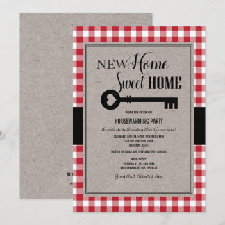 Housewarming Party New Home Celebration Invitation