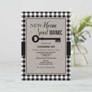 Housewarming Party New Home Celebration Invitation