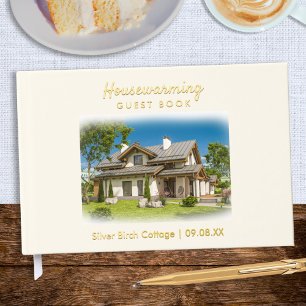 Housewarming Party New Home Welcome Visitors Guest Book