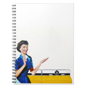 Housewife and New Washer Notebook