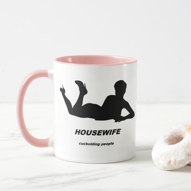 housewife mug (With Donut)